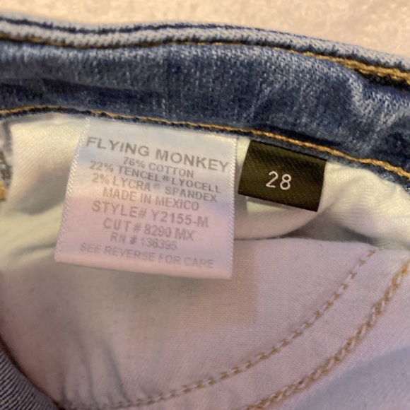 Flying Monkey. Women’s jeans size 28. - Picture 2 of 4